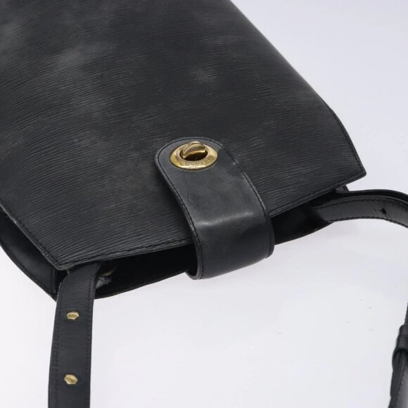 LOUIS VUITTON Epi Cluny Shoulder Bag Black M52252 LV Auth gh354 - Picture 7 of 16